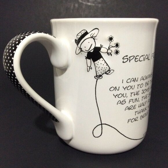 MARCI 3D Coffee Mug Cup Special Friend 16 Oz - Picture 7 of 12